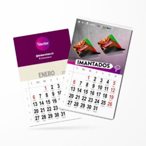 imanes calendario personalizados