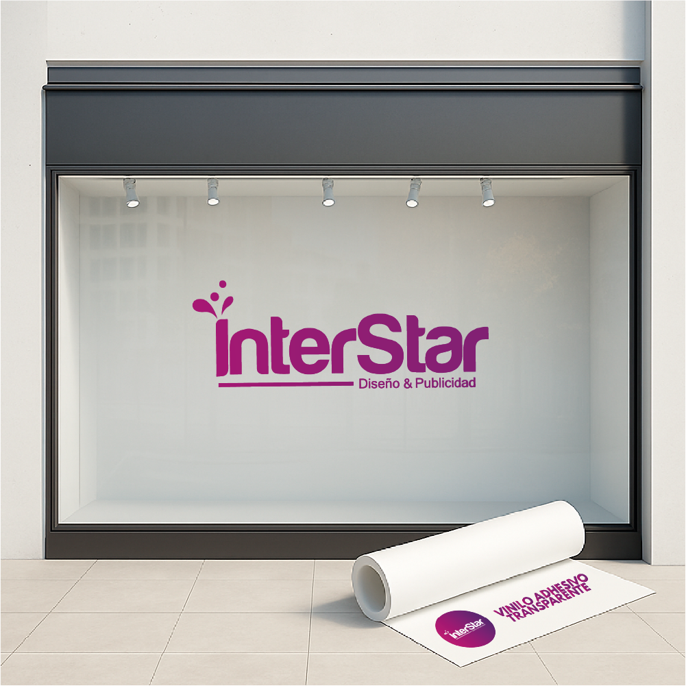 Adhesivo Transparente Espejo